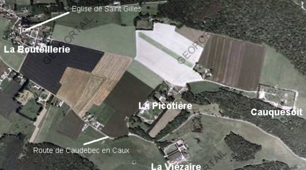 La terre de Crétot, ancienne baronnie.