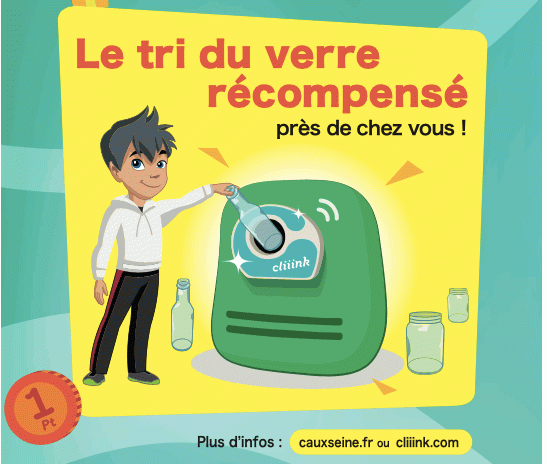 Le tri du verre récompensé