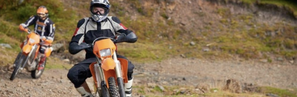 Circulation en quad et moto de cross